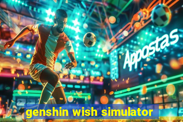 genshin wish simulator